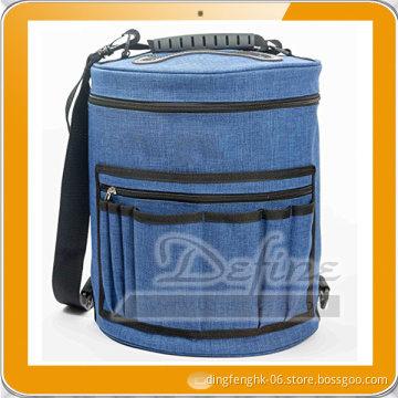 Knitting Bag Tote Vintage Yarn Holder Large Wool Yarn Storage Bag